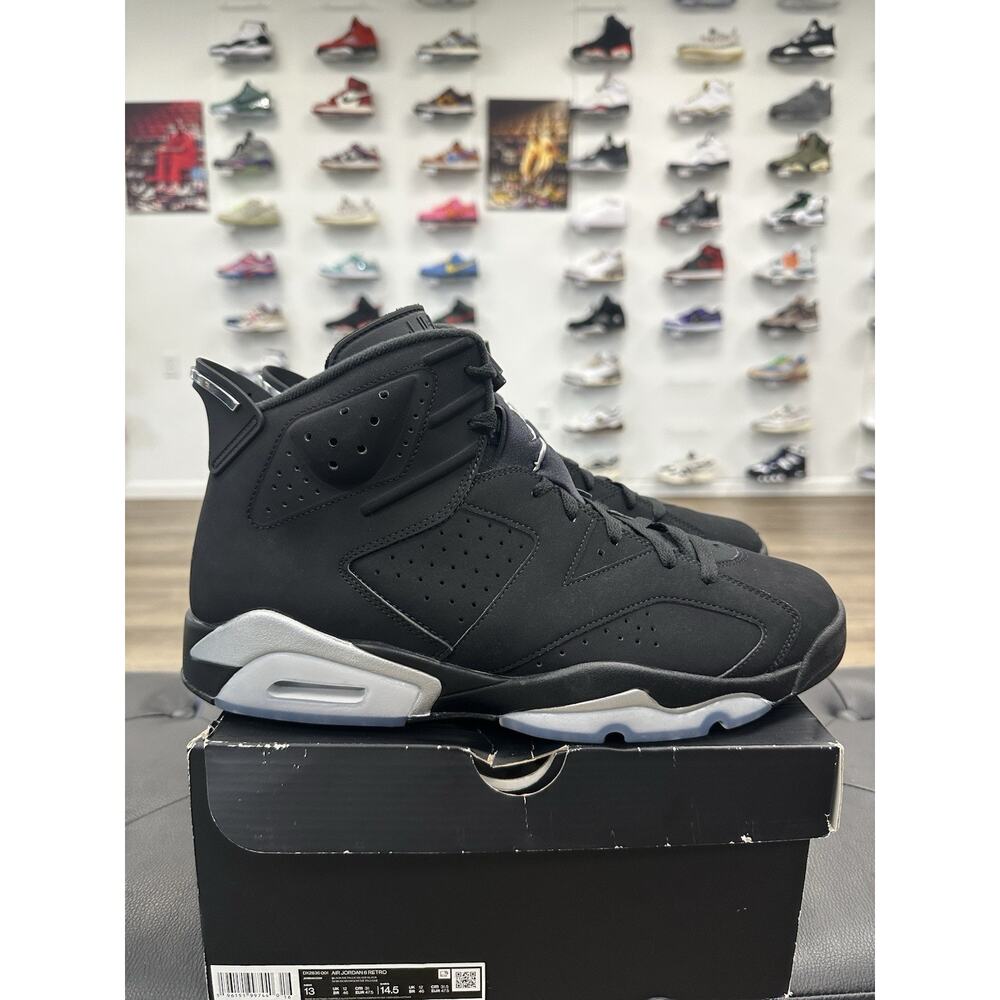 Size 13 - Jordan 6 Retro Mid Chrome